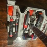 TOKKOT Thor Hammer Tool Box. Multifunctional Home Repair Tool Set Excellent Hand Tool Novelty Gift for Men as Halloween Prop Cosplay Hammer (Silver) photo review