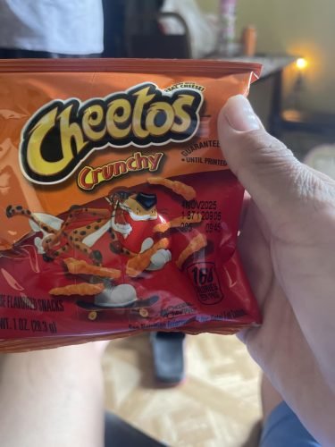 Cheetos Cheese Flavored Snacks. Crunchy. 2 Ounce (Pack of 64) photo review