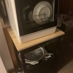 NOVETE Portable Countertop Dishwashers. Compact Dishwashers with 5L Built-in Water Tank & Inlet Hose. 5 Washing Programs. Baby Care. Air-Dry Function and LED Light for Small Apartments photo review