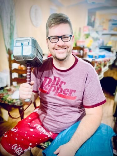 TOKKOT Thor Hammer Tool Box. Multifunctional Home Repair Tool Set Excellent Hand Tool Novelty Gift for Men as Halloween Prop Cosplay Hammer (Silver) photo review