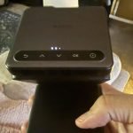 Aurzen ZIP Tri-Fold DLP Truly Mini Projector. Pocket Size. Zero-Lag Focus. One-Click Screen Mirroring. Full-Screen Mode. Type-C Fast Charging. 5.000mAh Battery. Indoor Outdoor Portable Projector.Gold photo review