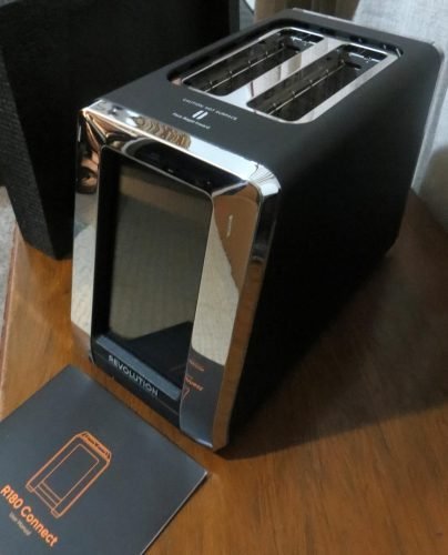 Revolution R180 Connect Touchscreen Smart Toaster with High-Speed InstaGLO Technology – Choose from 6 Bread Types. 7 Browning Levels. & Toastie Press Mode (Stainless Steel. 2-Slice) photo review
