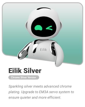 Eilik – Cute Robot Pets for Kids and Adults. Your Perfect Interactive Companion at Home or Workspace. Unique Gifts for Girls & Boys.