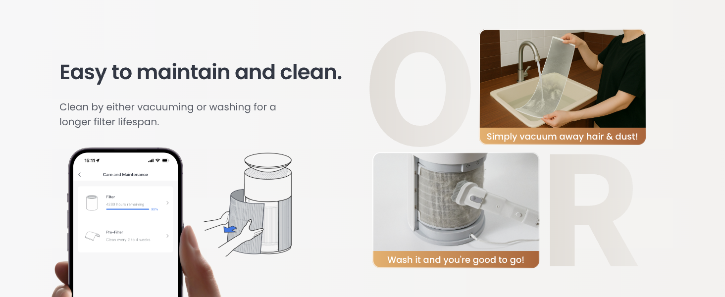 SwitchBot 4 in 1 Air Purifiers Table with Matter, Up to 3620 ft², H13 HEPA Pet Filter, Wireless Charging, Washable Pre-filter, 10 RGB Colors, Work with Apple Home, Alexa, GoogleHome, HomeAssistant