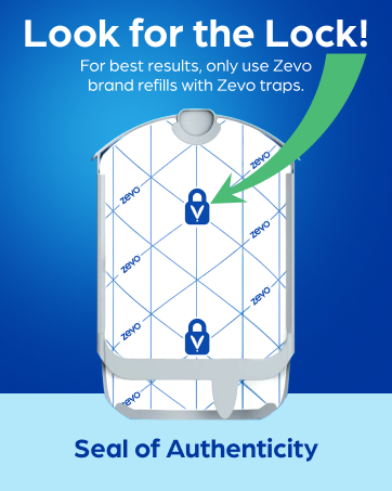 Zevo 2 Flying Insect Traps & 2 Refill Cartridges - Plug in Fly Trap & Indoor Bug Catcher for Gnats. House & Fruit Flies - Blue & UV Light Technology. Mess-Free Alternative to Bug Zapper