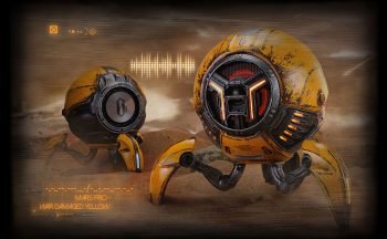 Gravastar G1 Pro_Ylw Mars Pro Bluetooth Speaker Yellow