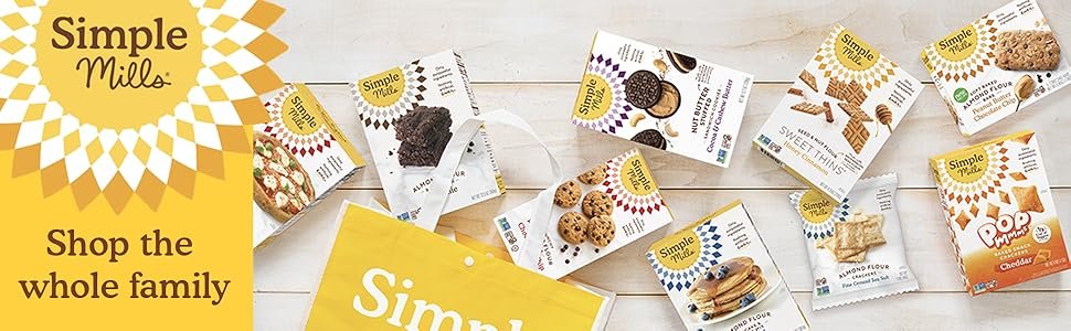 Simple Mills Almond Flour Crackers. Family Size Variety Pack (Fine Ground Sea Salt and Rosemary & Sea Salt) - Gluten Free. Vegan. Healthy Snacks. 12.75 Ounce (Pack of 1)