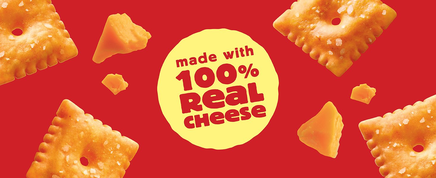 Cheez-It Cheese Crackers. Baked Snack Crackers. Lunch Snacks. Family Size. Extra Toasty. 21oz Box (1 Box) (Pack of 2)