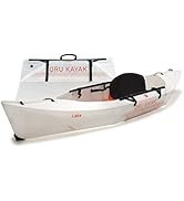 Oru Kayak Beach | Stable. Durable. Light - Lake/River Kayaks - Beginner. Intermediate - for Day Trips. Picnics. and Casual Fun with Family and Friends - Size (Unfolded): 12'1 x 29. 25 Lbs