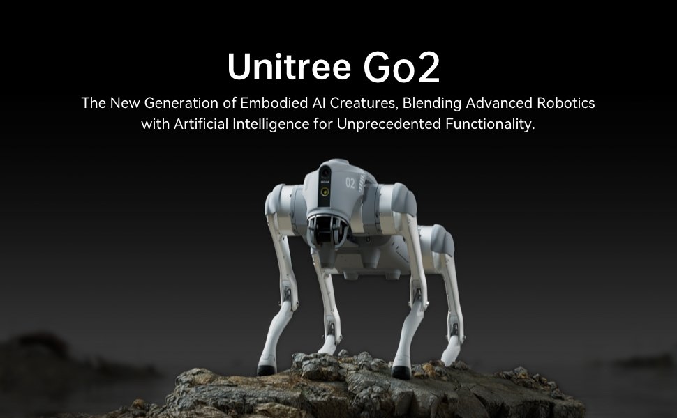 Unitree Go2 Robot Dog Quadruped Robotics for Adults Embodied AI (Go2 Air)