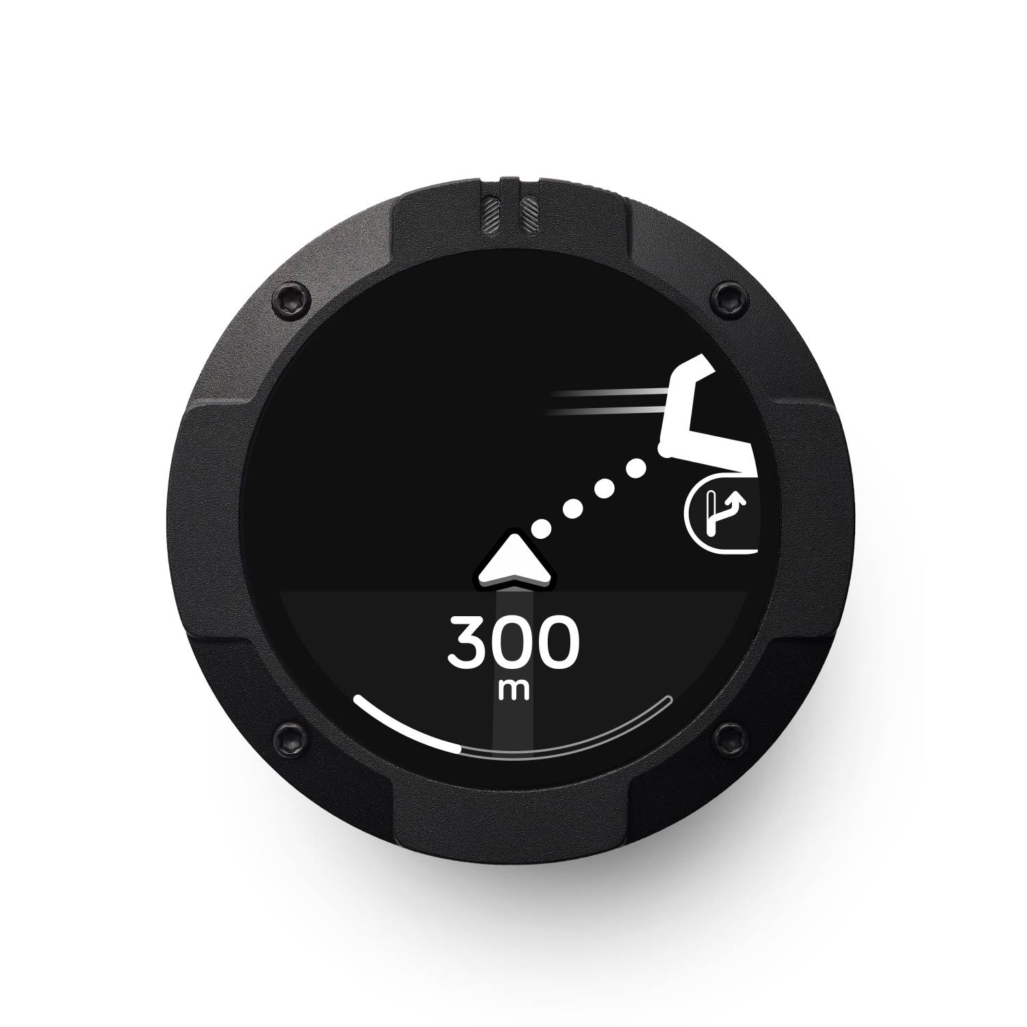 Beeline Moto II | Wireless Global Navigation Map | Weatherproof & 11+ Hours Battery Life | USB Charging | Sat Nav for Cycling with a Strap Mount Included | Glove Friendly