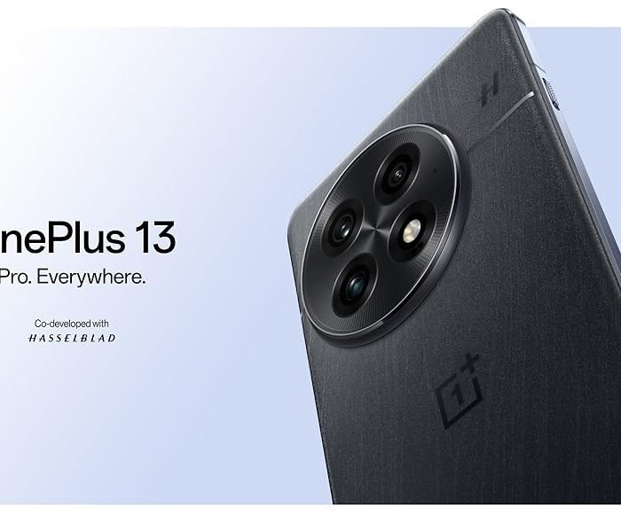OnePlus 13. 16GB RAM + 512GB Storage. Dual-SIM. Unlocked Android Smartphone. Snapdragon 8 Elite. 80W SUPERVOOC Fast Charging and 50W AIRVOOC Charging. Advanced Hasselblad Camera. 2025. Black Eclipse