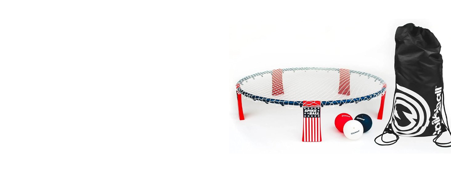 Spikeball 3 Ball Original Roundnet Game Set - Includes 3 Balls. net and Bag
