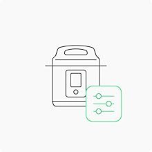 CHEF iQ Smart Pressure Cooker with WiFi and Built-in Scale - Easy-to-Use 10-in-1 Multicooker with 500+ Guided Recipes - Rice Cooker. Slow Cooker. Instant Meals for Foodies - 6 Quart - Family Size