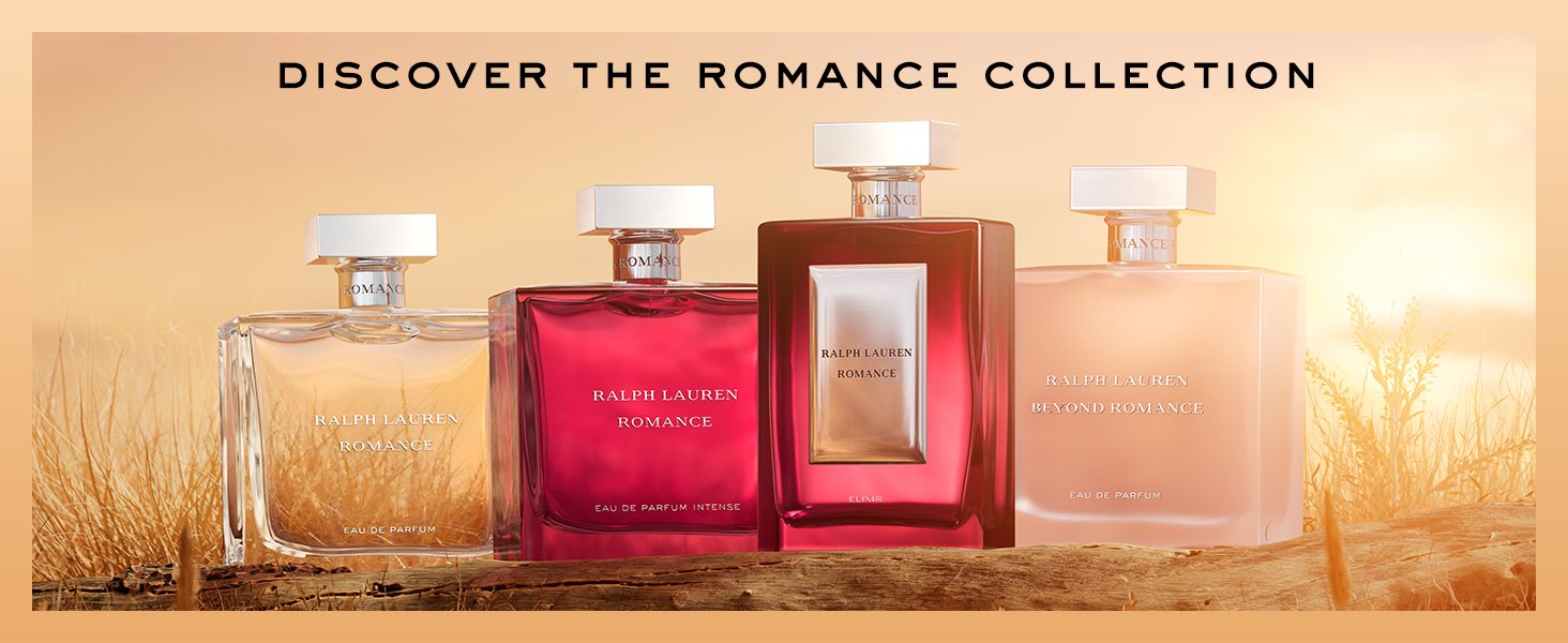 RALPH LAUREN FRAGRANCES - Romance - Eau de Parfum - Women's Perfume - Floral & Woody - With Rose, Jasmine, and Berries - Medium Intensity